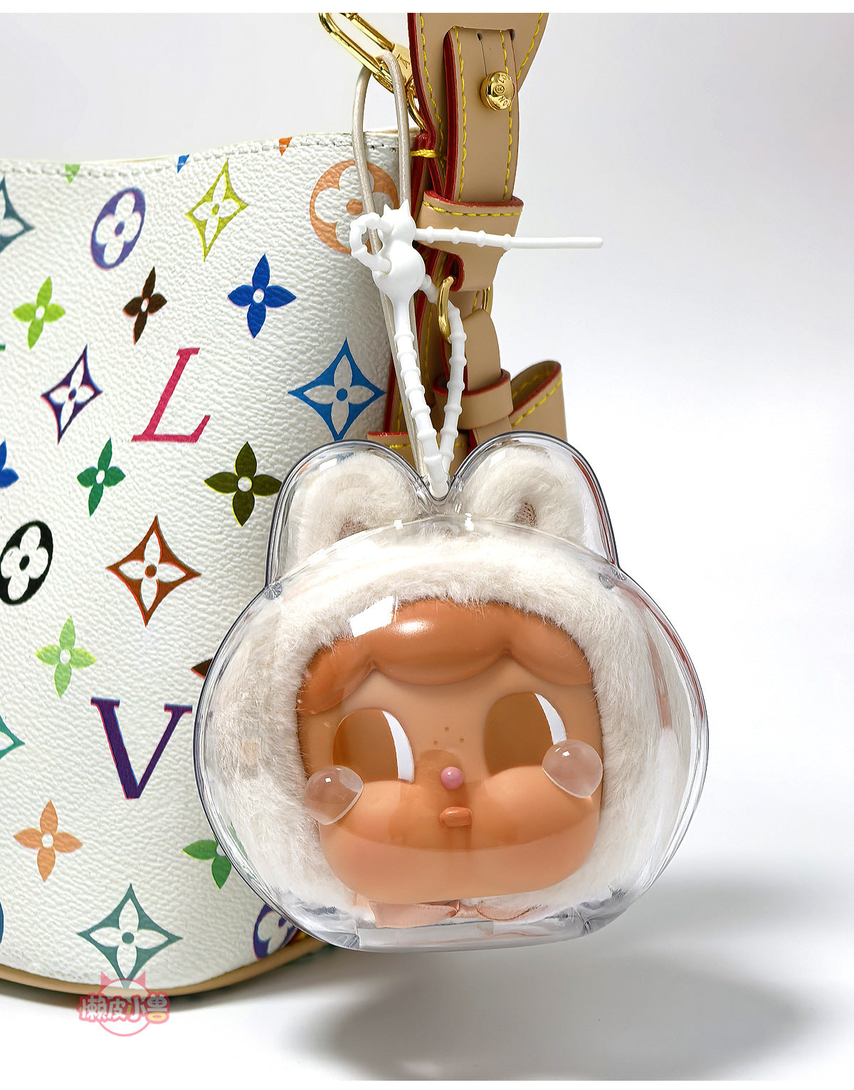 CRYBABY Thai Gashapon Case - Limited Edition Vinyl Shell for Emotional Doll Display
