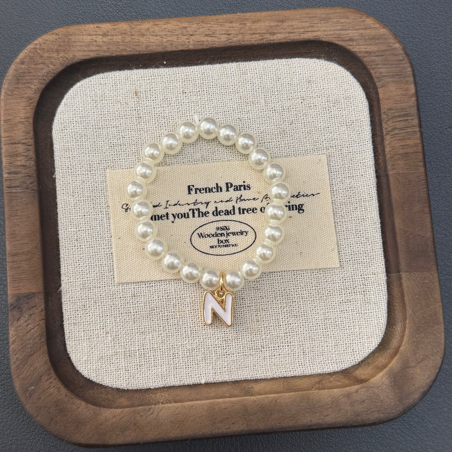 Labubu 4.0 Heart Code Accessories | 26-Letter Pearl Necklace & Mini Nose Decoration for Mini LABUBU Doll Clothing