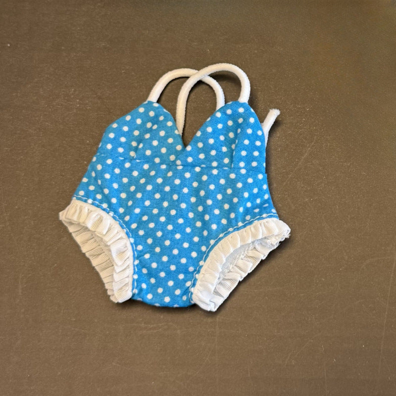 17cm Labubu Dopamine Swimsuit - Summer Outfit for Series 1/2/3 Vinyl Doll Clothes