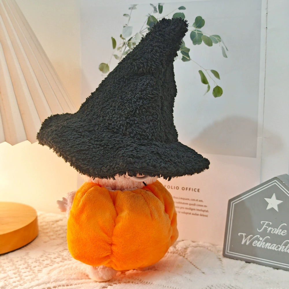 POP MART Labubu Halloween Pumpkin Outfit - Vinyl Doll Costume for Spooky Party