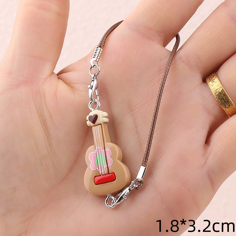 Dollhouse Miniature Guitar Accessories | DIY Mini Decorative Pendant & Ornament