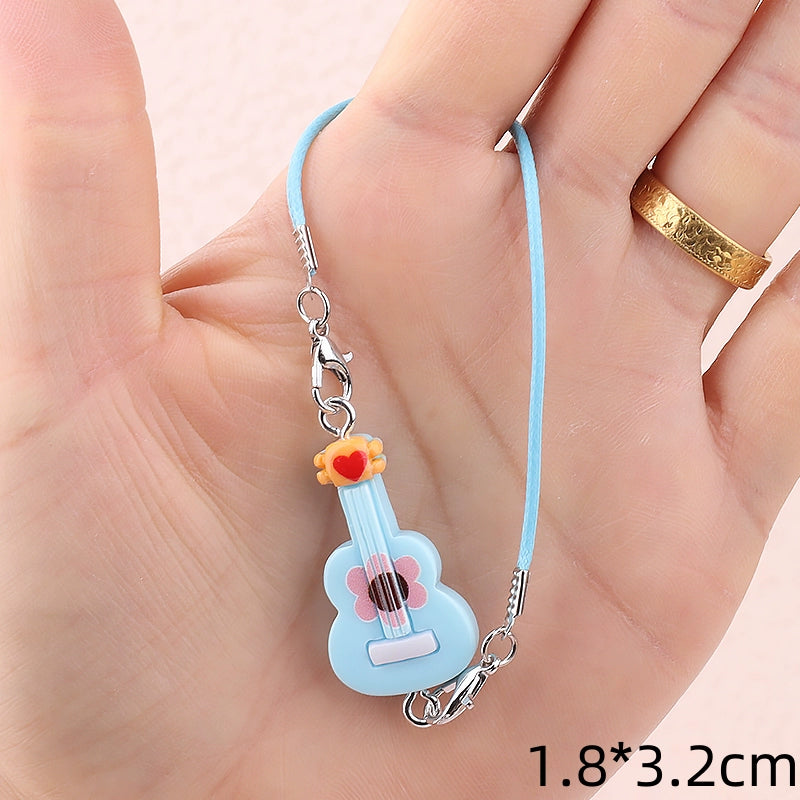 Dollhouse Miniature Guitar Accessories | DIY Mini Decorative Pendant & Ornament