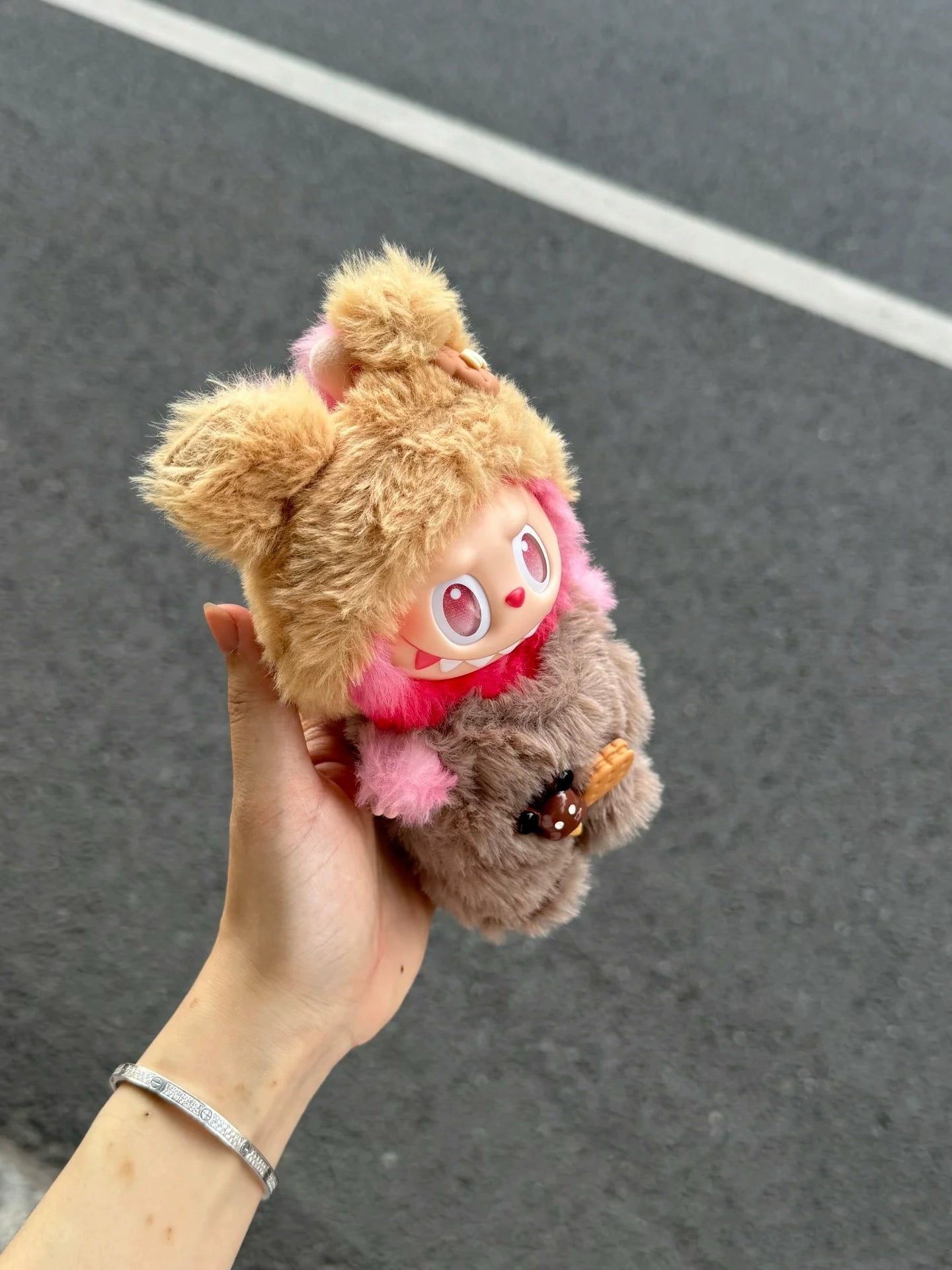 Cute Bear Cookie Costume for Labubu 1st/2nd Gen – Kawaii Themed Doll Outfit