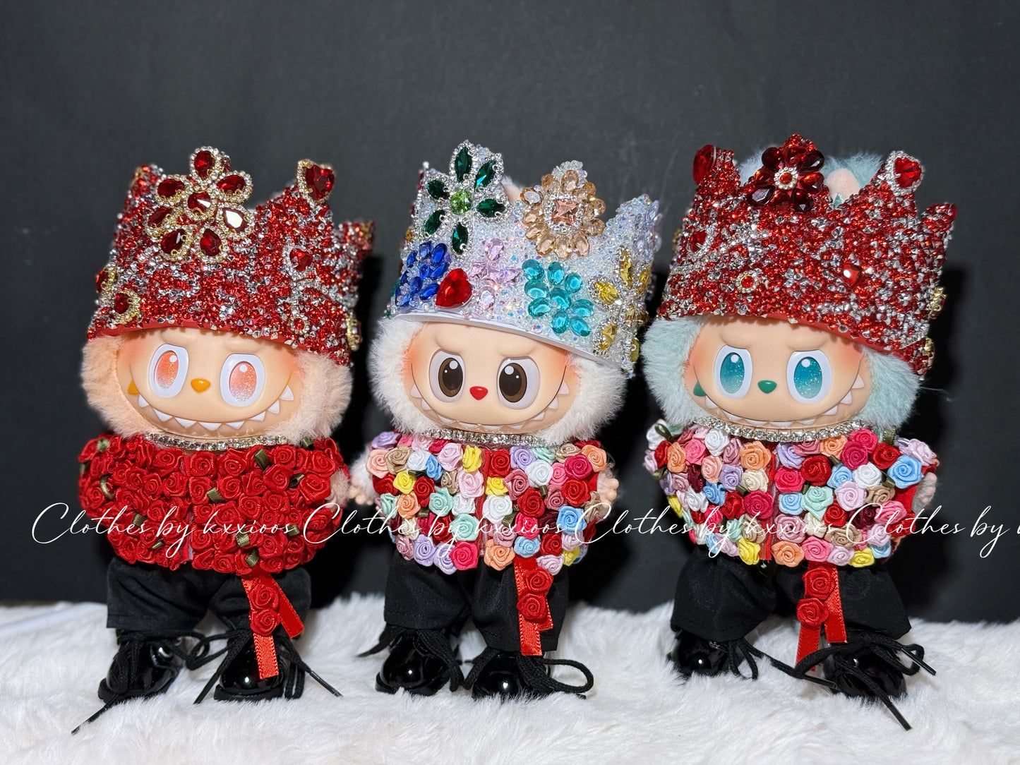 Pop Mart Labubu x G-Dragon High-End Custom Collection | 17cm Vinyl Keychain Outfits for Gen 1-3