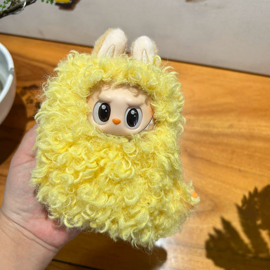 17cm Labubu Tempura Shrimp Outfit - Series 1 Standing Vinyl Keychain Change Costume