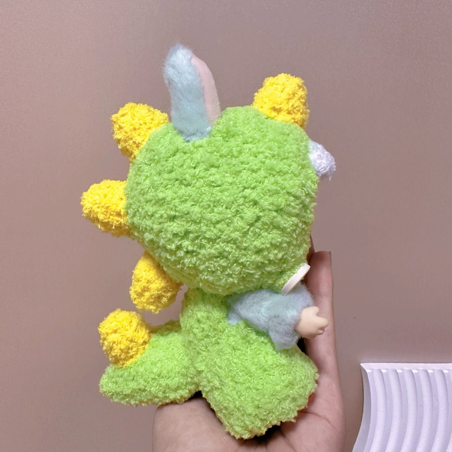 POP MART Labubu Doll Clothes - Dinosaur Costume Set for Sitting/Standing Gen 1/2/3 Vinyl Figures 17cm (No Doll Included)