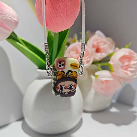 Labubu Crossbody Bag & Mini Phone Charm | Multi-Style Backpacks & Trendy Accessories Compatible with Labubu Doll Outfits