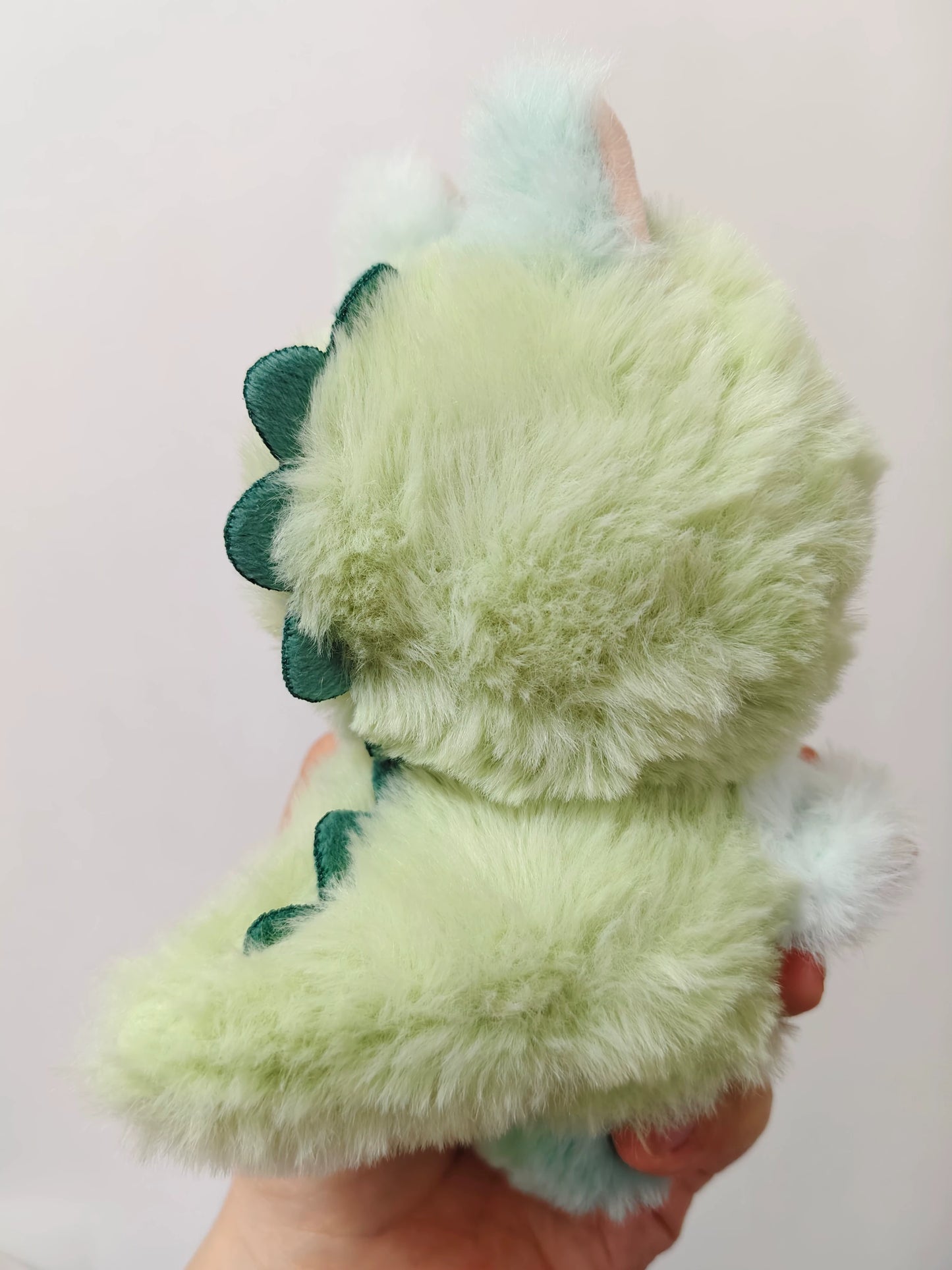 Labubu Generation 3.0 'Big into Energy' Series Green 3D Dinosaur Outfit - Complete Costume for Vinyl Figures, Compatible with 1st/2nd/3rd Gen Dolls