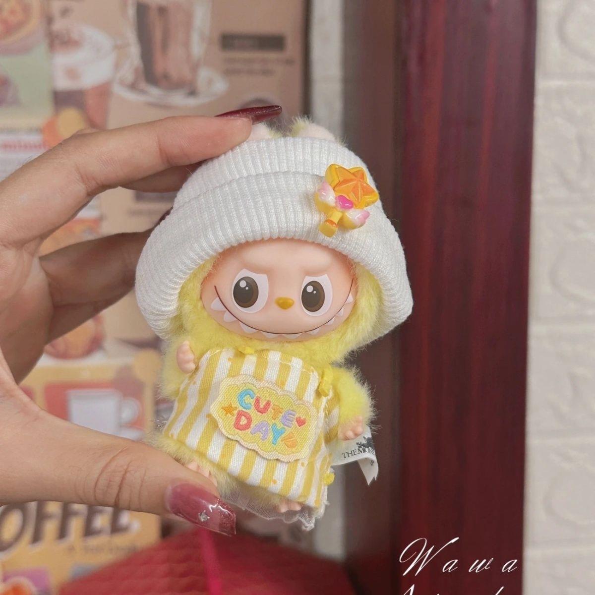 Labubu Series 4.0 Mini Outfit - 10cm Cute Change Clothes for Vinyl Doll Replacement
