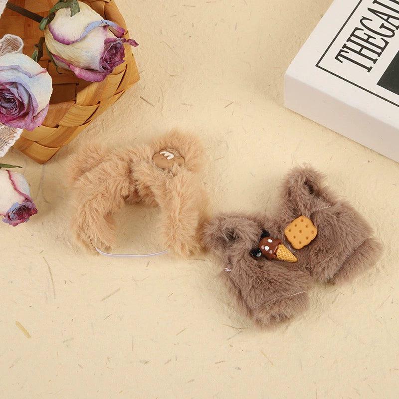 Cute Bear Cookie Costume for Labubu 1st/2nd Gen – Kawaii Themed Doll Outfit