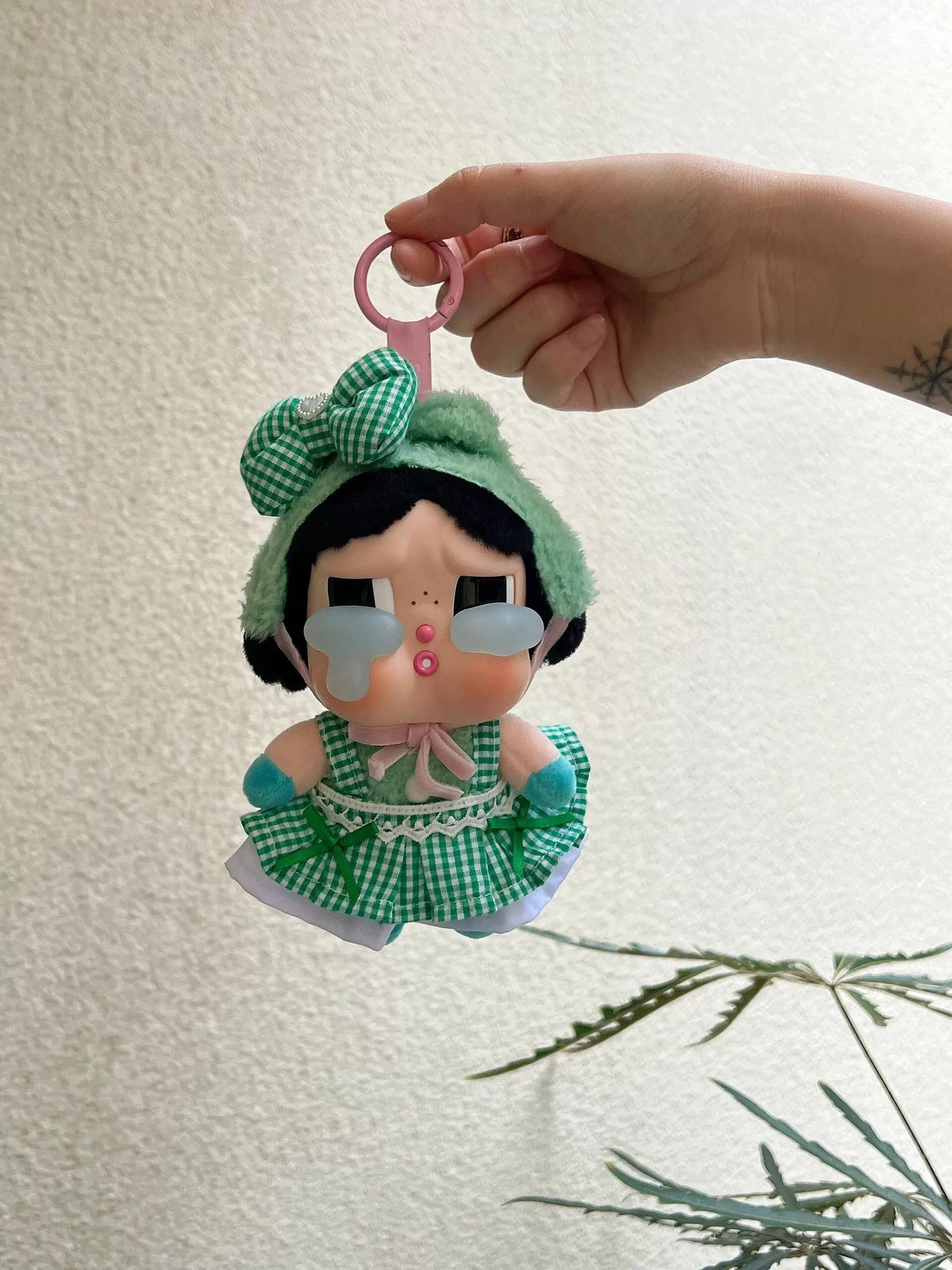 CRYBABY Doll Clothes - Cute Elegant Green Outfit for Display & Photography