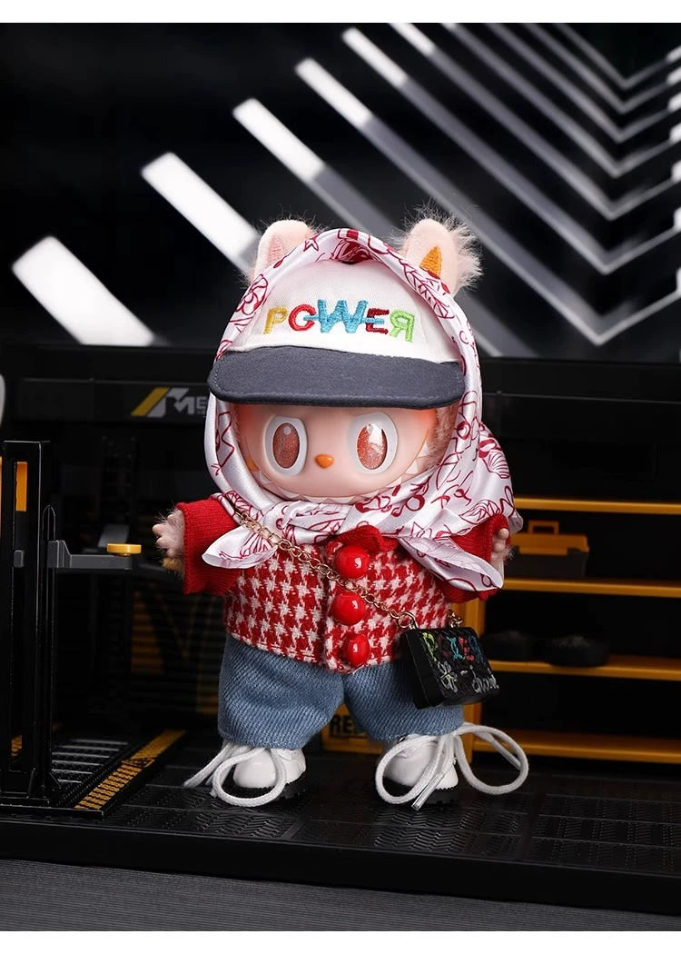 Labubu x G-Dragon GD Concert Replica Outfit Set | Fits 17cm Gen 1-3 Vinyl Dolls