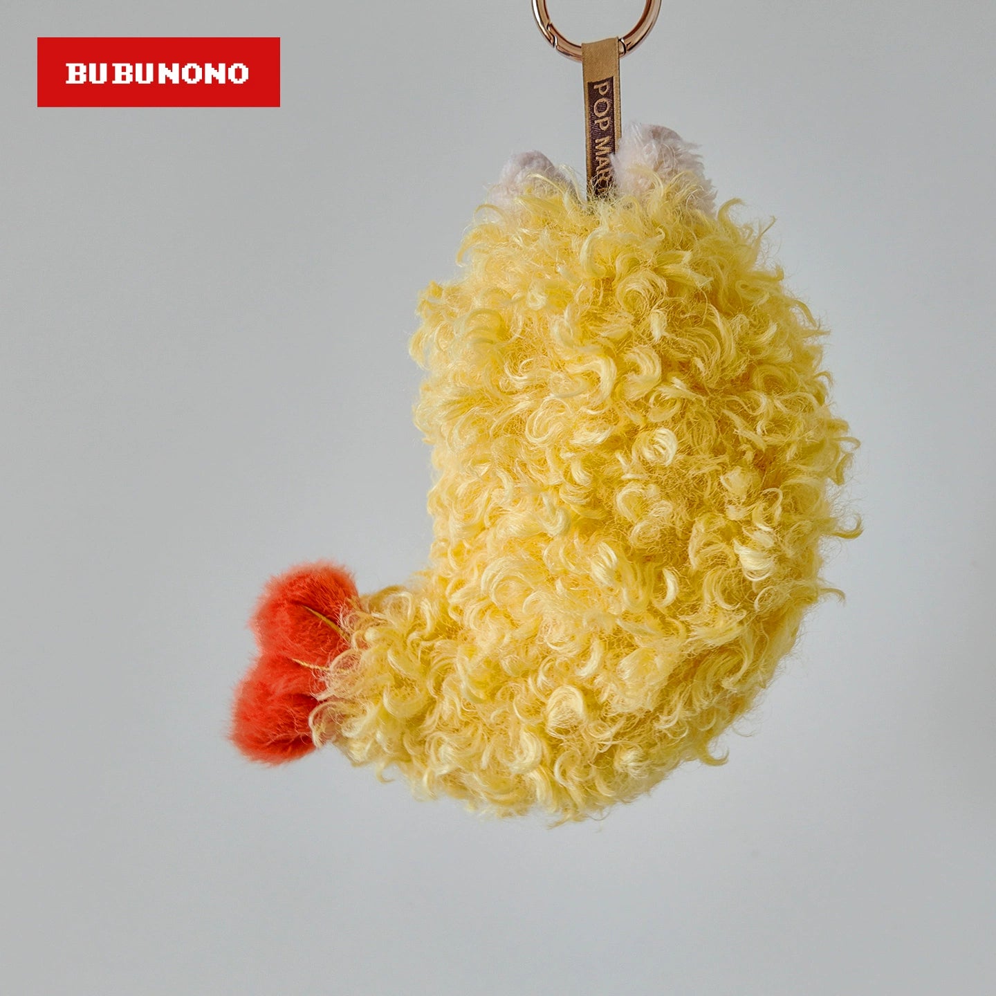 Labubu Tempura Shrimp Outfit - Crispy Ebi Fry Costume for 17cm Vinyl Dolls