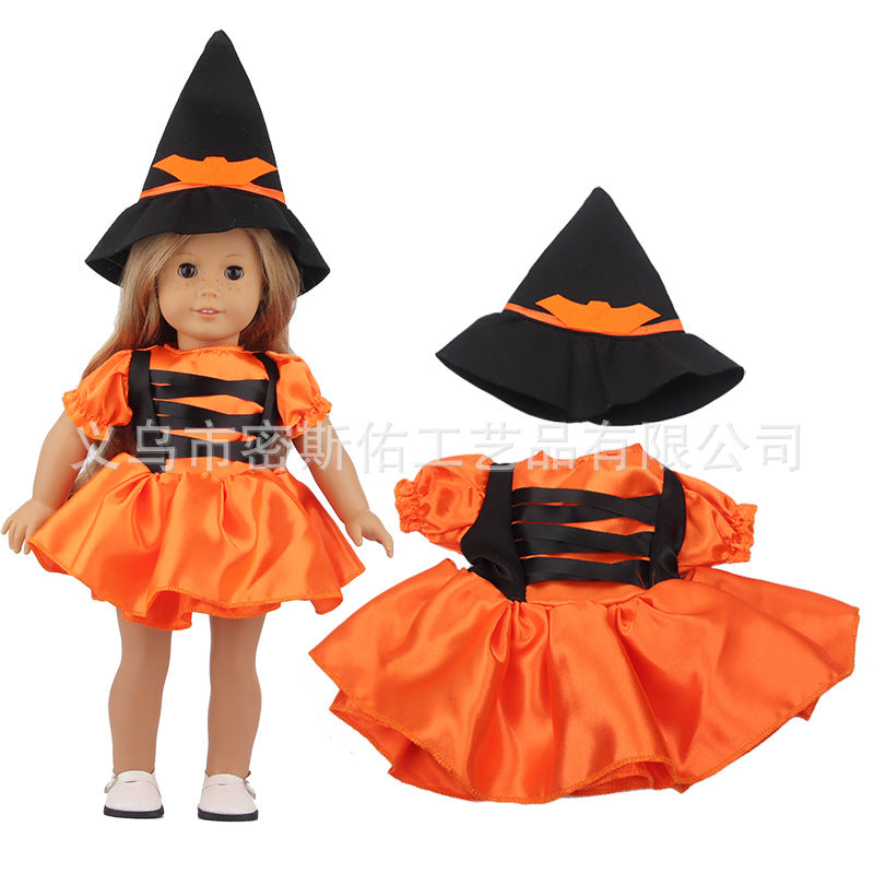 18inch American Girl Doll Christmas Outfit - Reborn Doll Holiday Dress & Accessories