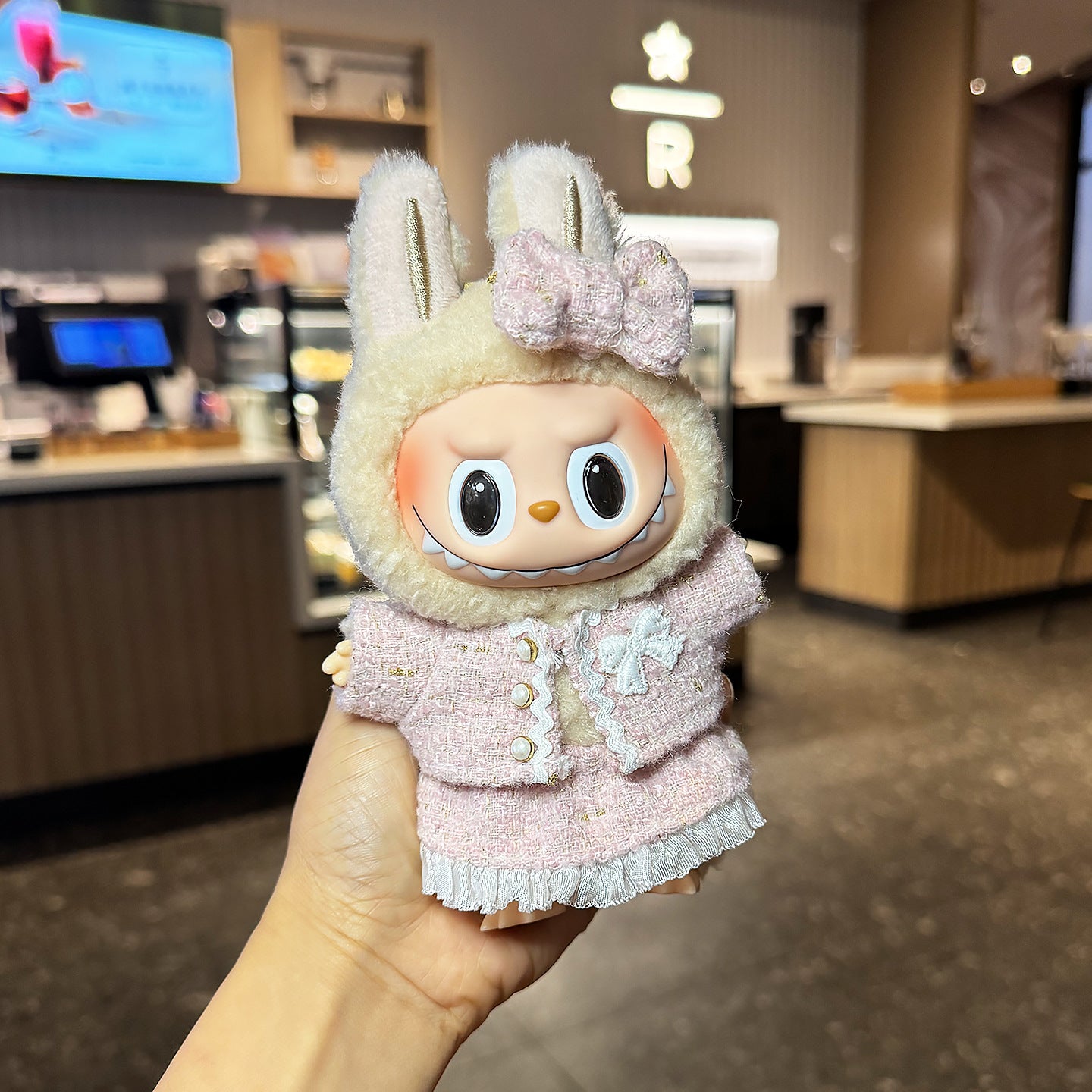 Labubu Series 1/2/3 Outfit - Complete Doll Clothes Set for Vinyl Figure Change