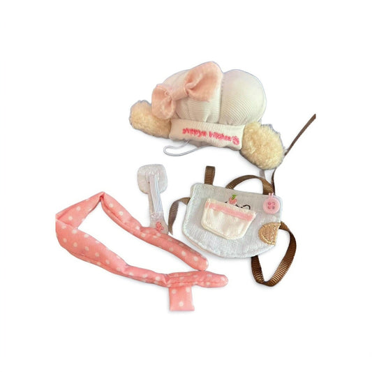 17cm Labubu Chef Outfit - Cute Kitchen Costume w/ Hat for Cotton Doll Clothes