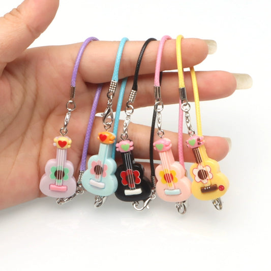 Dollhouse Miniature Realistic Guitar Model | Scene Accessory, Miniature Toy Bell DIY Pendant