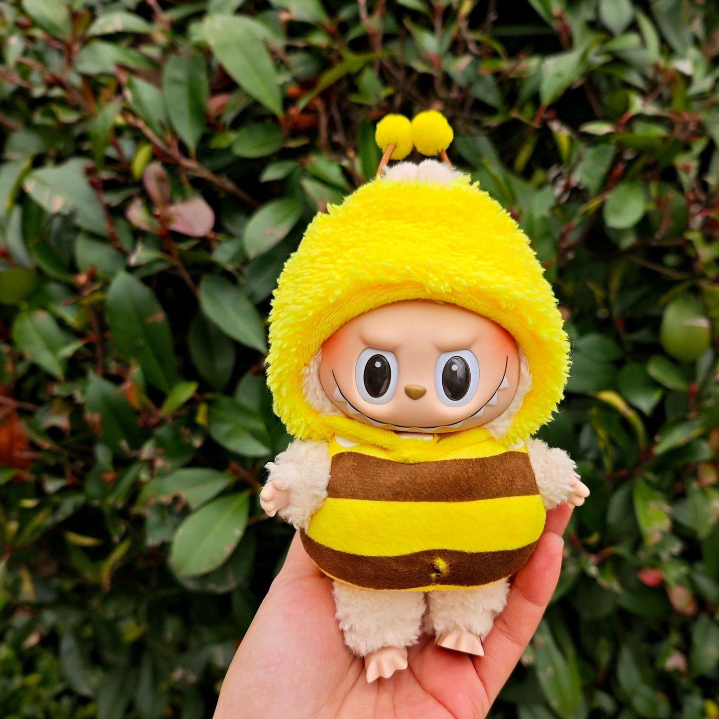 17cm Labubu 1st-3rd Gen Keychain Clothes | Dress, Sweater, Overalls & T-Shirt Collection | Complete Replacement Outfit Set for Plush/Vinyl Dolls