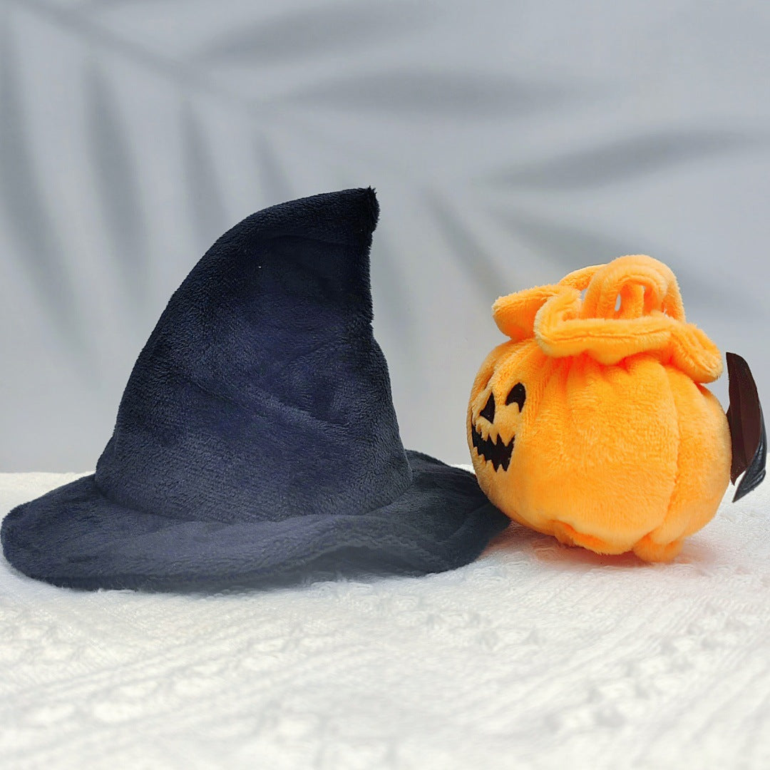 17cm Labubu Halloween Pumpkin & Christmas Devil Outfit | Vinyl Replacement Clothes with Horns & Tail for Collectible Dolls