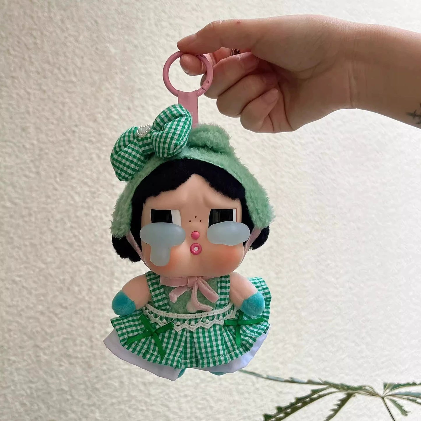 CRYBABY Doll Clothes - Cute Elegant Green Outfit for Display & Photography