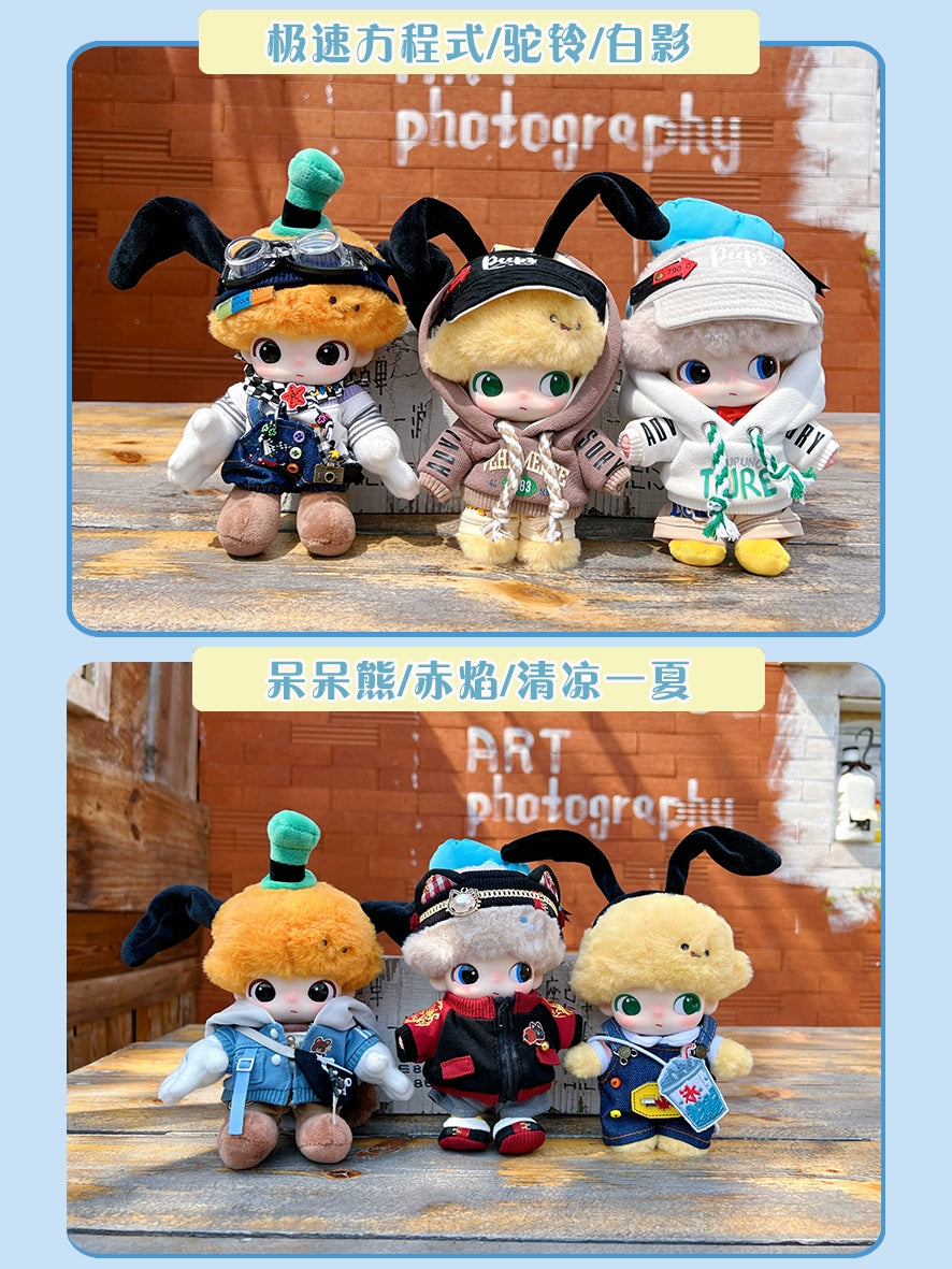 DIMOO World Racing Suit - Formula 1 Inspired Outfit for 10cm Vinyl Dolls (No Figure)