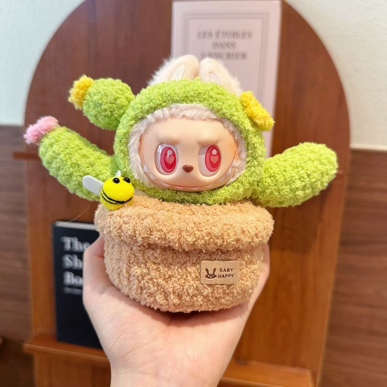 17cm Labubu Knit Doll Clothes | Handmade Crocheted Outfit Set | Fits 1st-3rd Gen Keychain/Plush Figures
