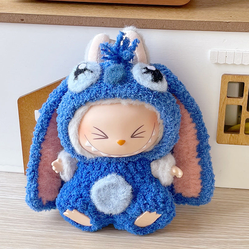 LABUBU CLOTHES, Adorable Lamb Costume, Perfect Birthday-Themed Sheep Doll Clothes for POP MART Blind Box Collections (No Dolls)