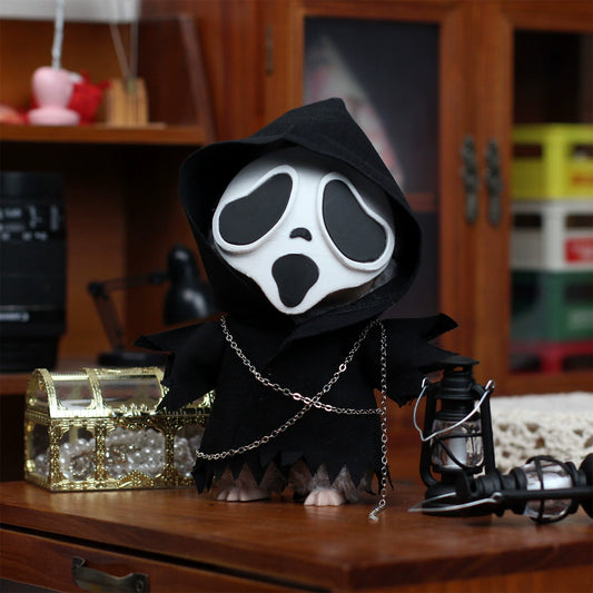 Labubu Halloween Outfit Accessories - Universal Ghost Mask for Vinyl Doll Party Cosplay