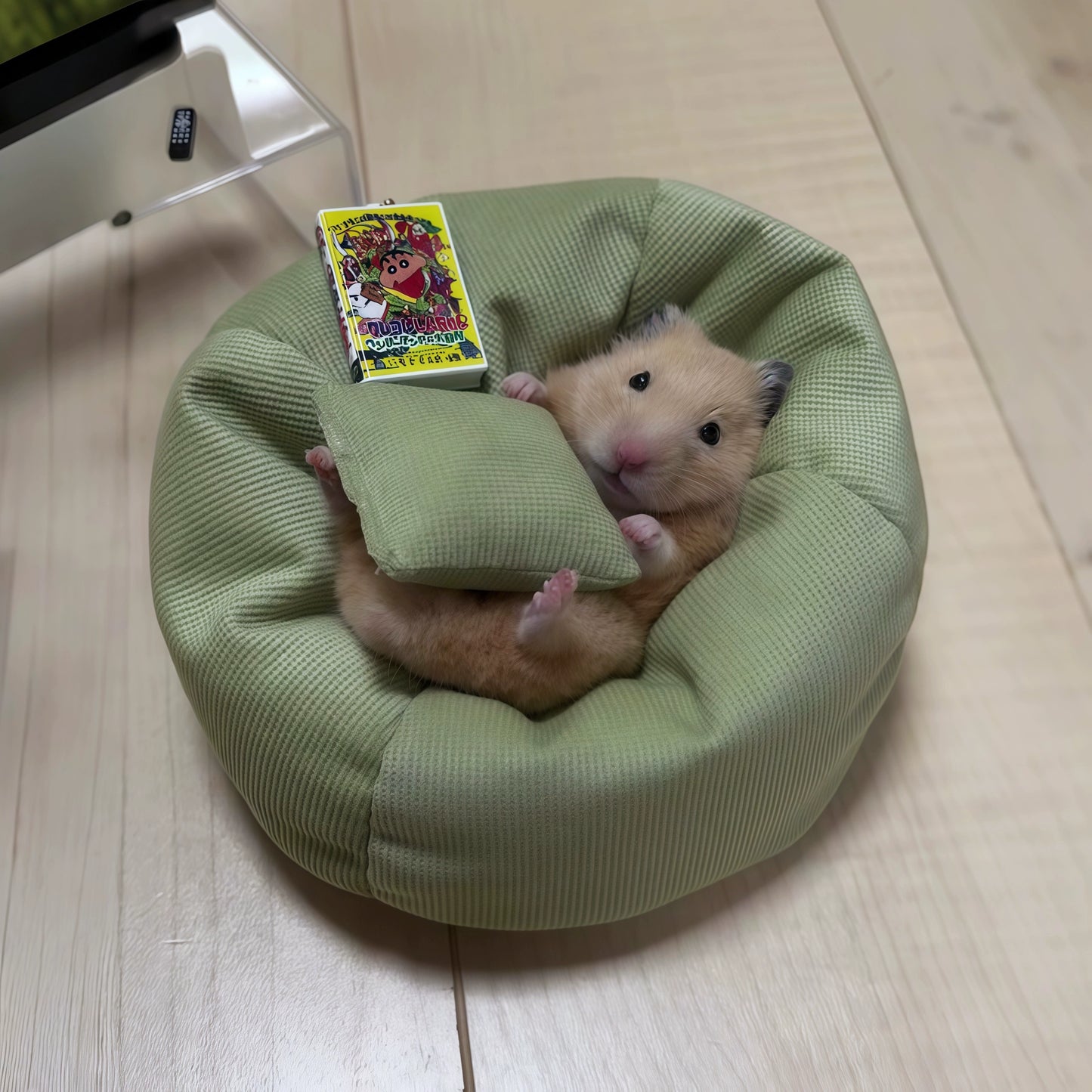 Hamster Hideout House - Warm Small Sofa Hut for Syrian Rat Cage Accessories, 4 Seasons