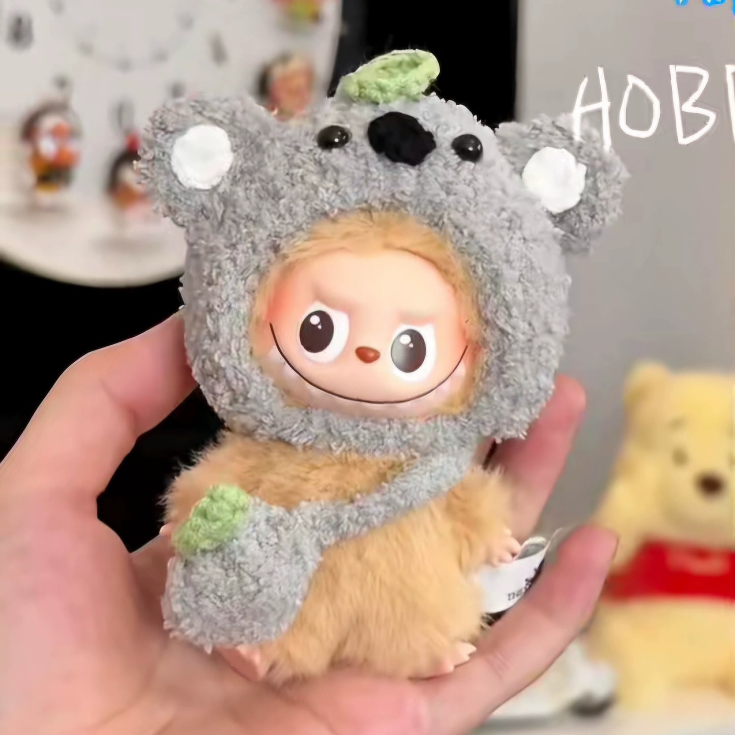 10cm Labubu 4.0 Heart Code Outfit - Cotton Doll Clothes for Mini Figures