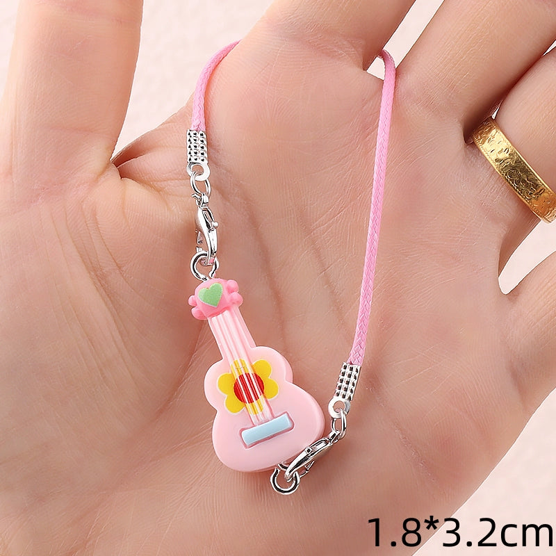 Dollhouse Miniature Guitar Accessories | DIY Mini Decorative Pendant & Ornament