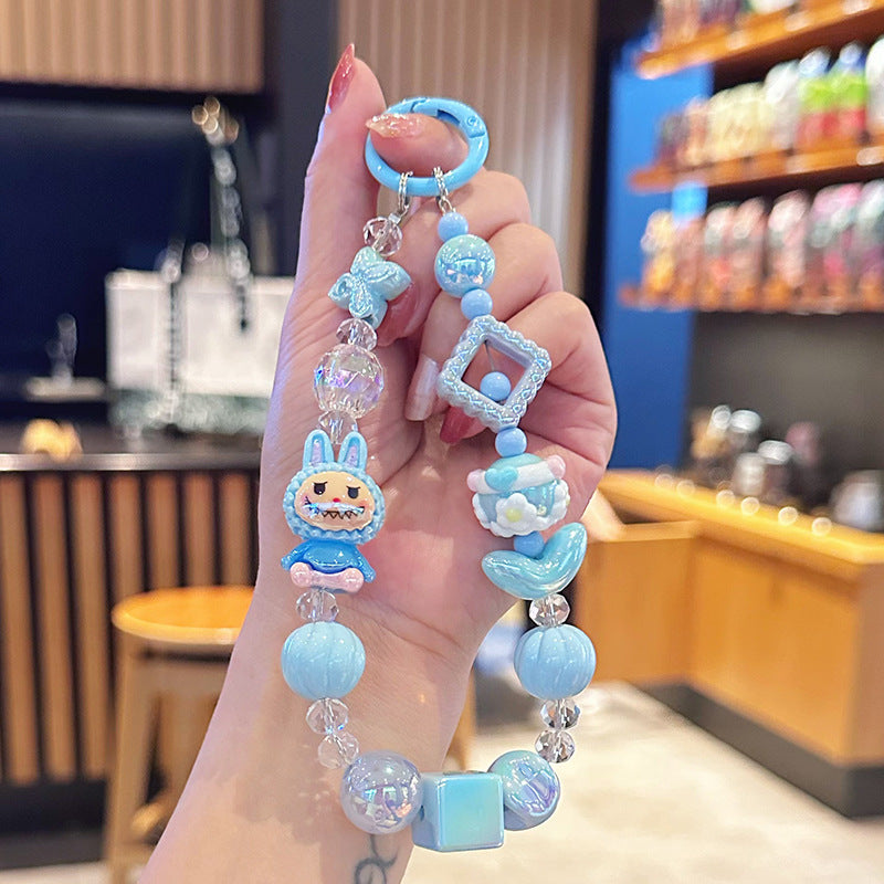 LABUBU Phone Strap - Creative Beaded Design for Fashion Accessories