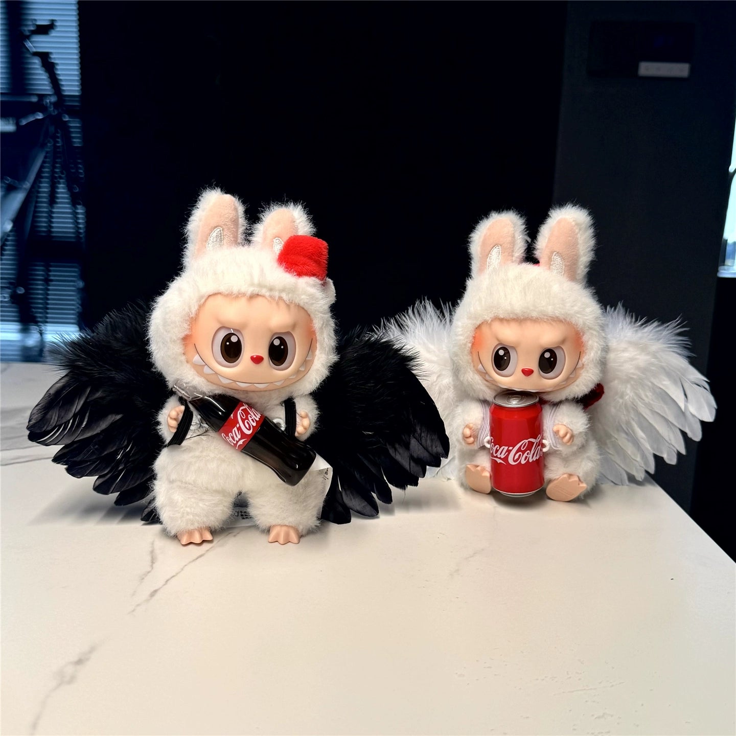 17cm Labubu Birthday Lamb Outfit - Handmade Costume for Series 1/2/3 Vinyl Doll Clothes