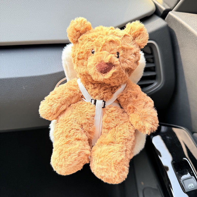 LABUBU Safety Seat | Charm Accessory for Car & Sofa | Aromatherapy Ornament Decor