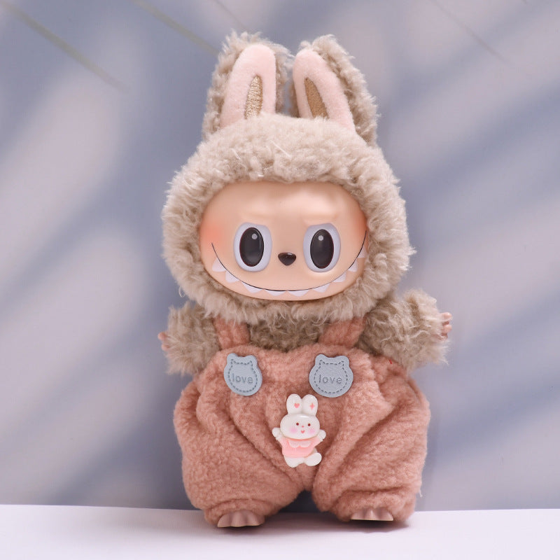 Original LABUBU Clothes Set - Stylish LABUBU Clothes & Accessories Bundle, Premium Fabric with Miniature Accessories