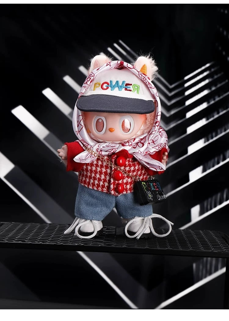 Labubu x G-Dragon GD Concert Replica Outfit Set | Fits 17cm Gen 1-3 Vinyl Dolls