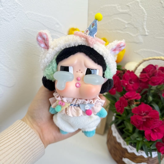 CRYBABY Tears Factory Lamb Set | Clothes Only for Vinyl-Faced Plush Blind Box Dolls