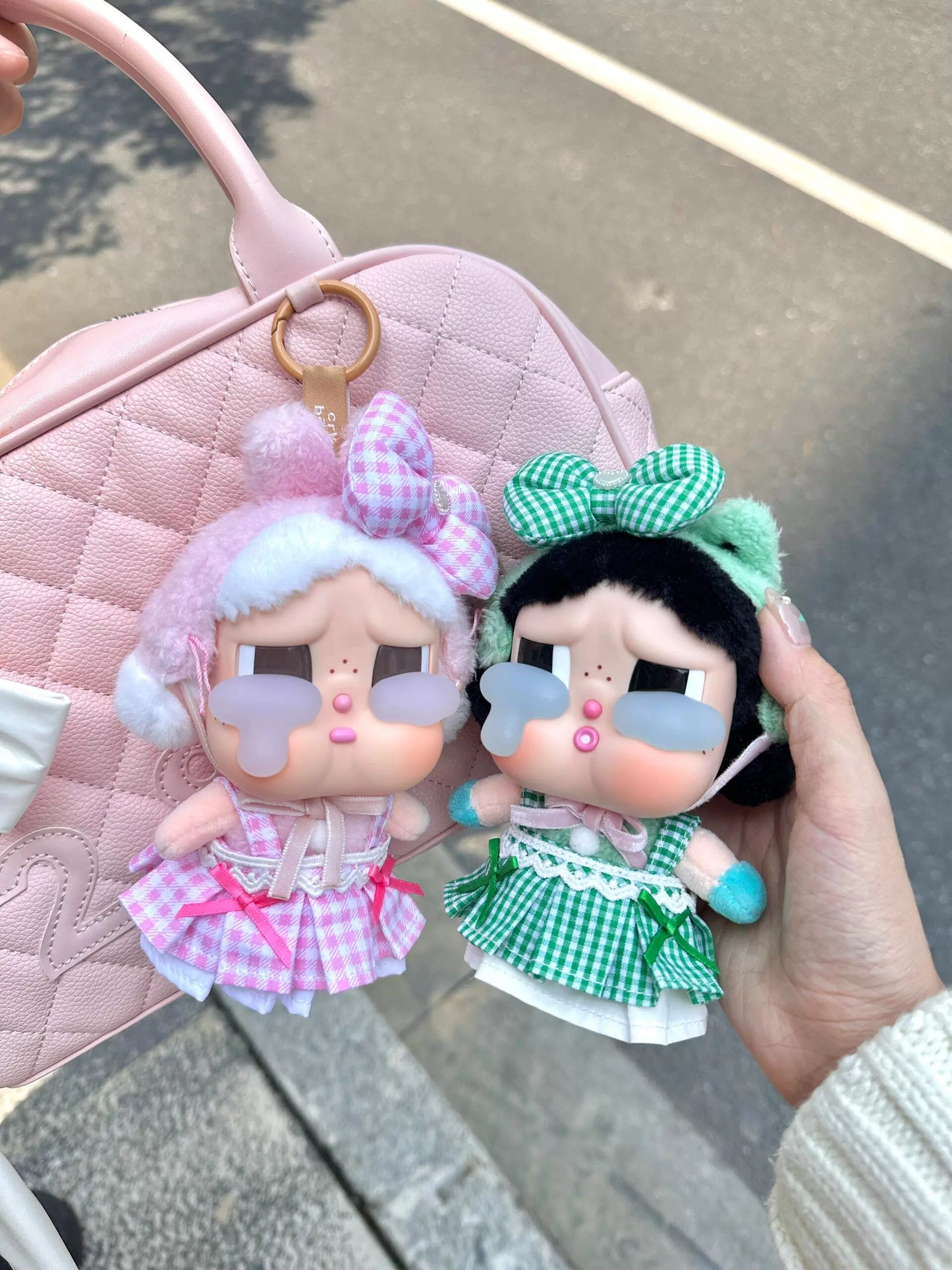 CRYBABY Doll Clothes - Cute Elegant Green Outfit for Display & Photography