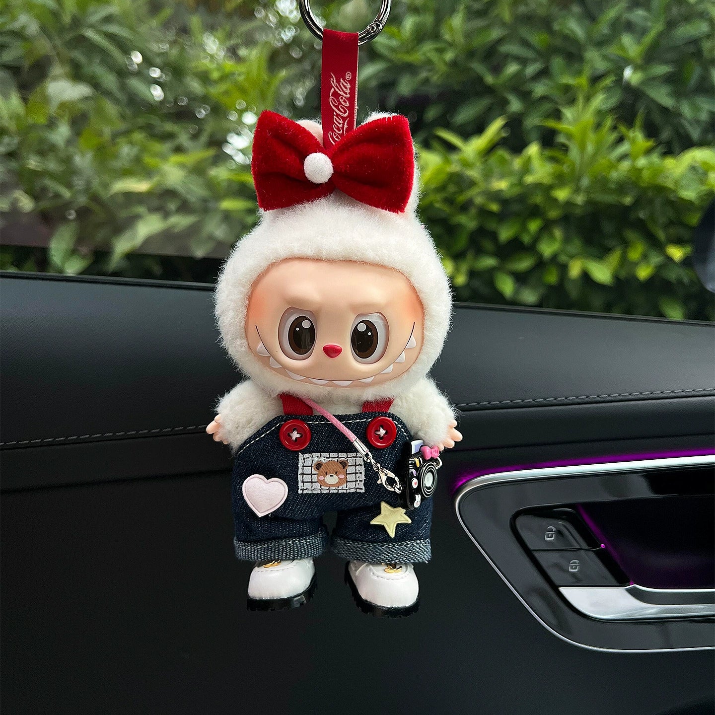 Bear Outfit for 17cm La Boo Boo Blind Box Doll Change Clothes
