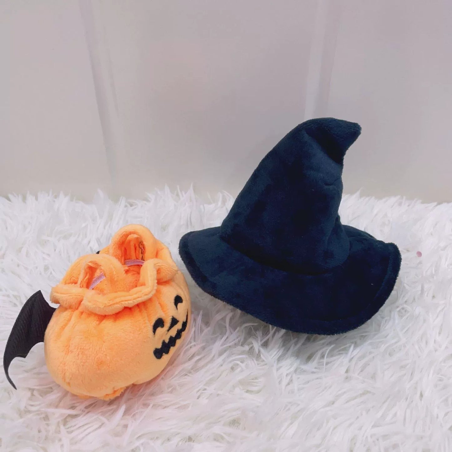 Labubu Halloween Pumpkin Onesie Outfit Costume Set Cute Plushie Clothes