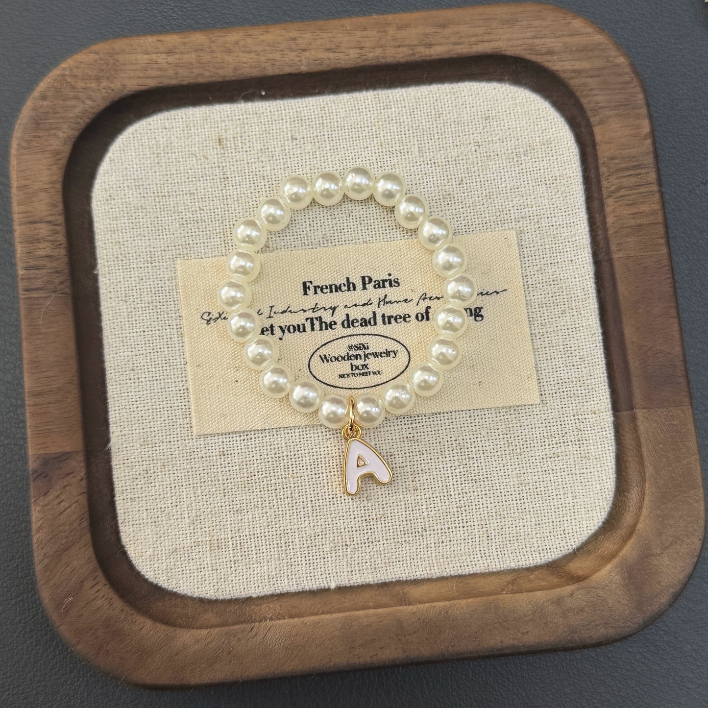 Labubu 4.0 Heart Code Accessories | 26-Letter Pearl Necklace & Mini Nose Decoration for Mini LABUBU Doll Clothing