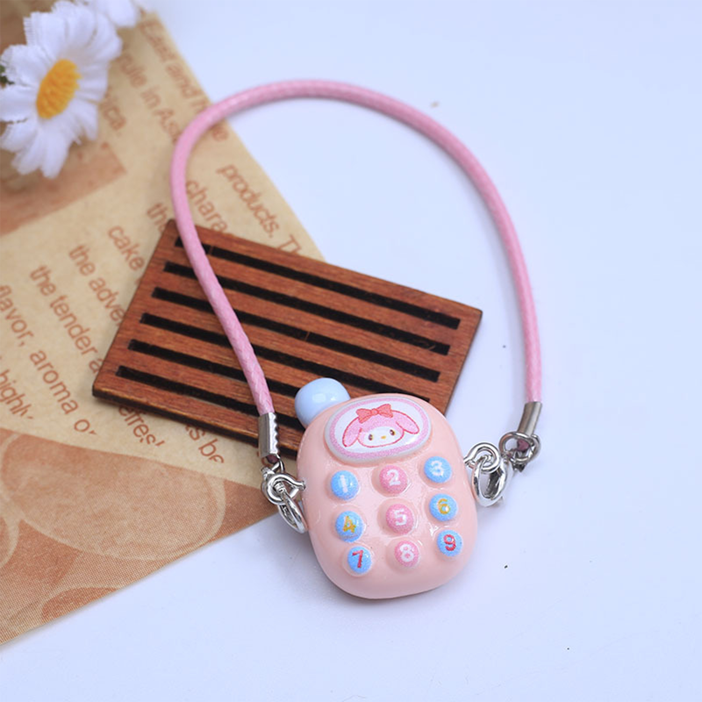 Labubu Mini Sling Bag & Guitar - Tiny Pendant Props for Doll Outfit Accessories