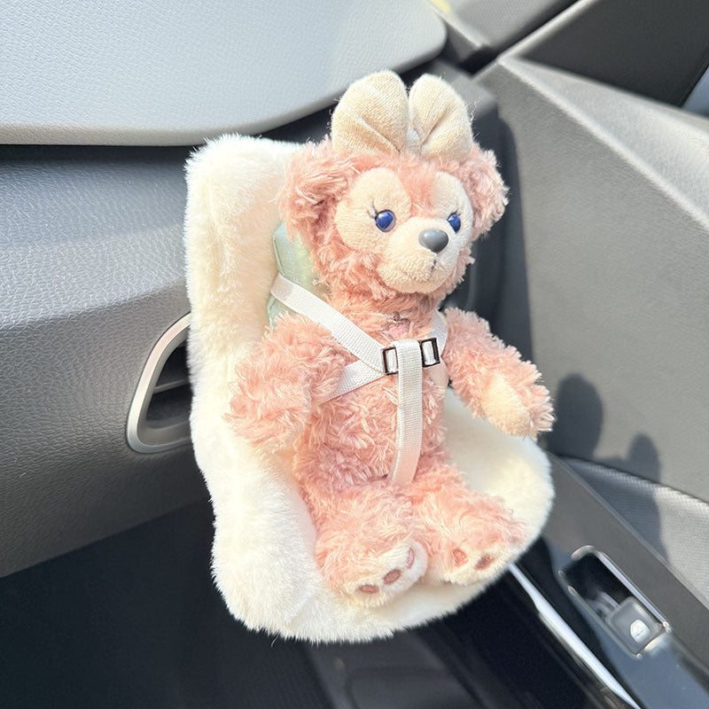 LABUBU Safety Seat | Charm Accessory for Car & Sofa | Aromatherapy Ornament Decor