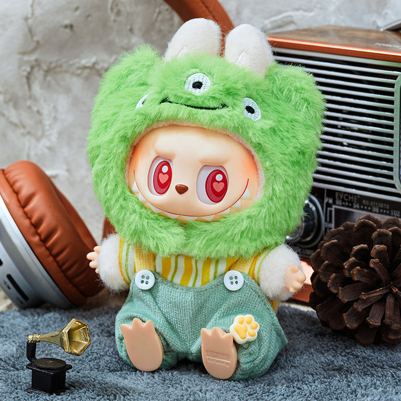 Labubu Sitting Party Doll Clothes | 1st-3rd Gen Plush Accessories | Replacement Outfits for Labubu Figurines