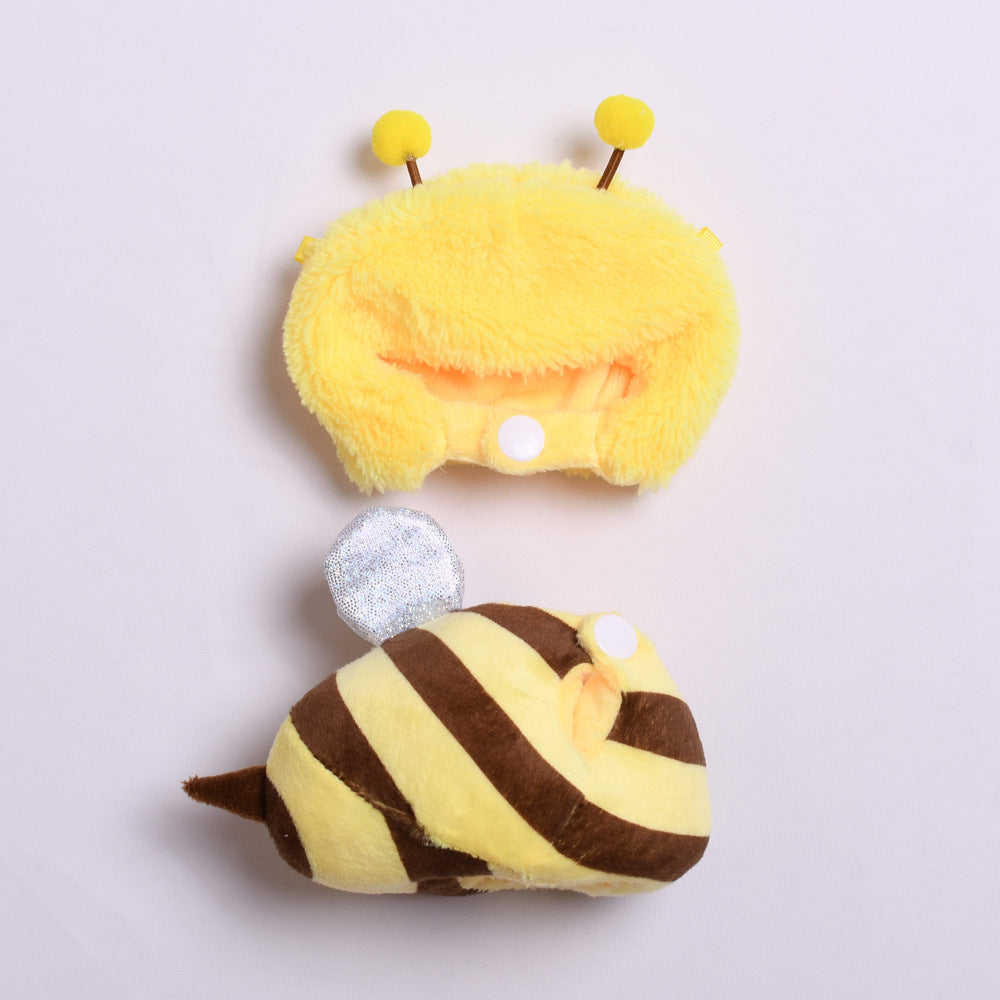 17cm Labubu 1st-2nd Gen Keychain Clothes Only | Multi-Animal Theme Replacement Outfit Set (Shrimp, Bee, Blue Shark, Green Dinosaur) for Vinyl/Plush Dolls