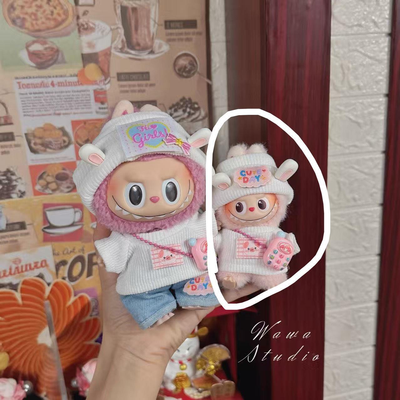 Labubu Series 4.0 Mini Outfit - 10cm Cute Change Clothes for Vinyl Doll Replacement
