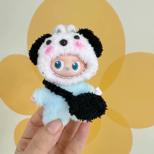 Labubu 4th Gen Doll Clothing & Handmade Headpiece | Mini Keychain for LABUBU 4.0