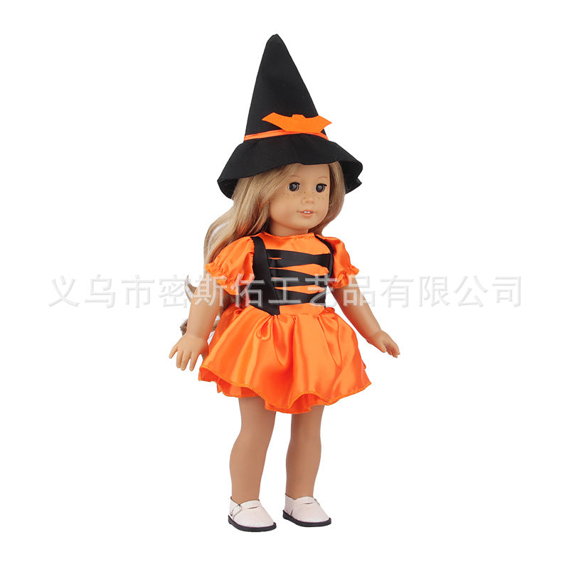 18inch American Girl Doll Christmas Outfit - Reborn Doll Holiday Dress & Accessories