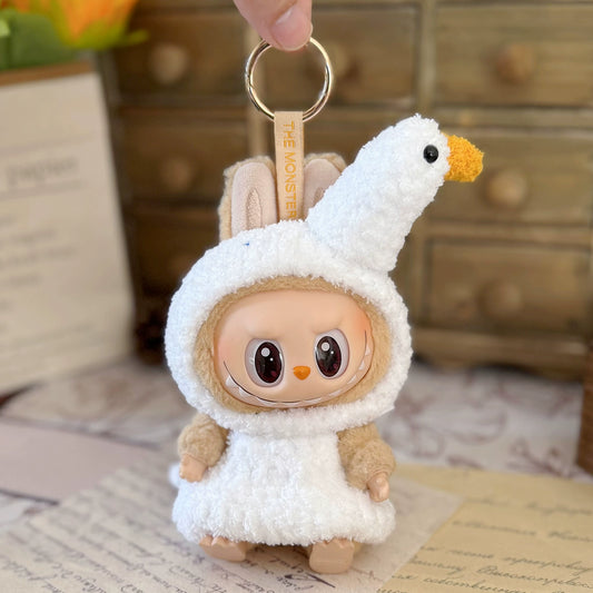 POP MART Labubu Doll Clothes - Fits All Gen Plush Dolls (Outfit Only) | 17cm Vinyl Figure Clothing