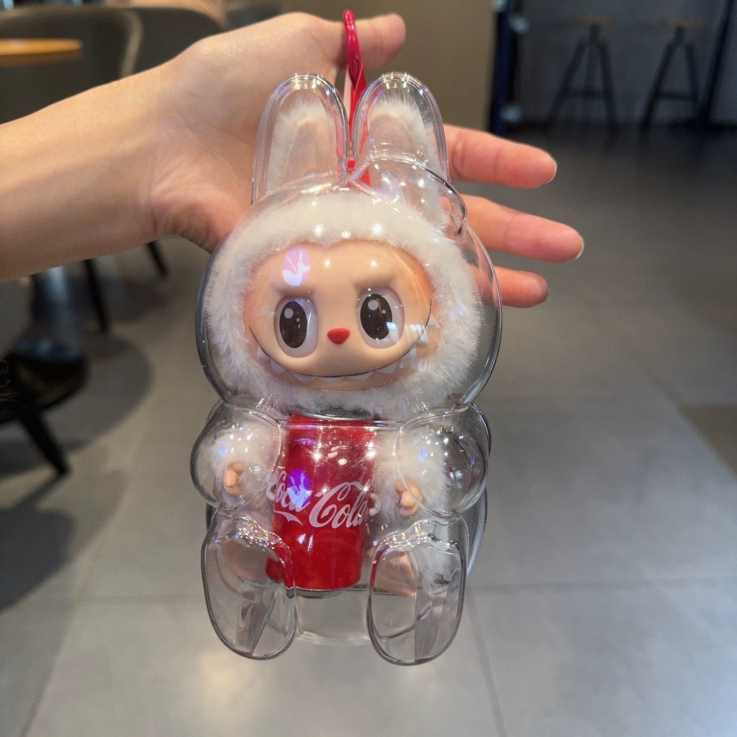 Bear Outfit for 17cm La Boo Boo Blind Box Doll Change Clothes